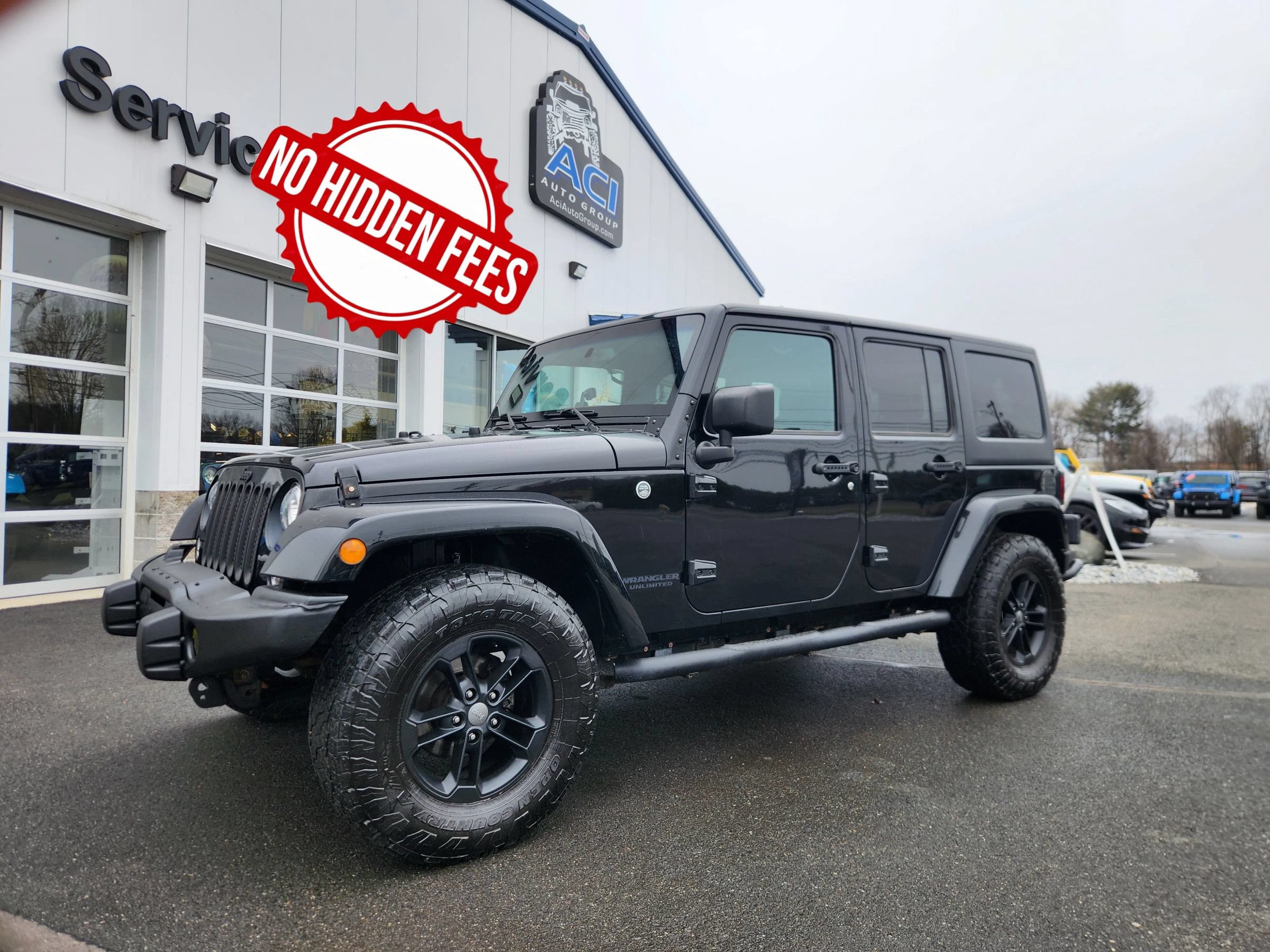 Used 2017 Jeep Wrangler Unlimited Sahara AWD/4WD image 2