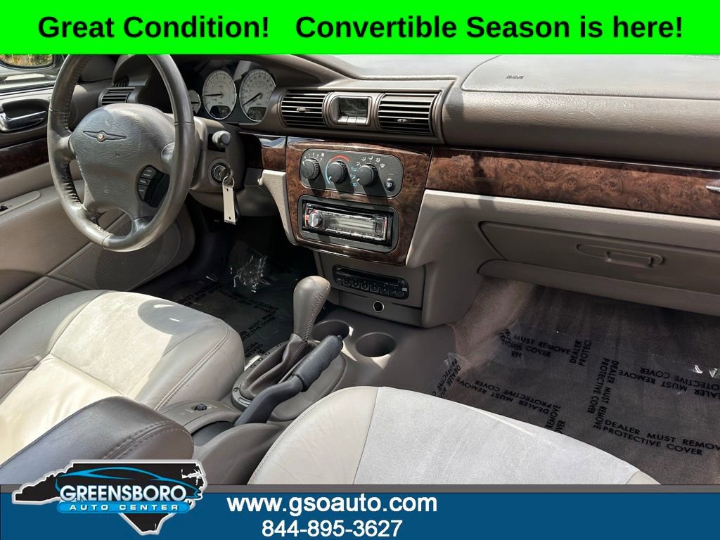 Used 2004 Chrysler Sebring Limited w/ Driver Convenience Group FWD image 16