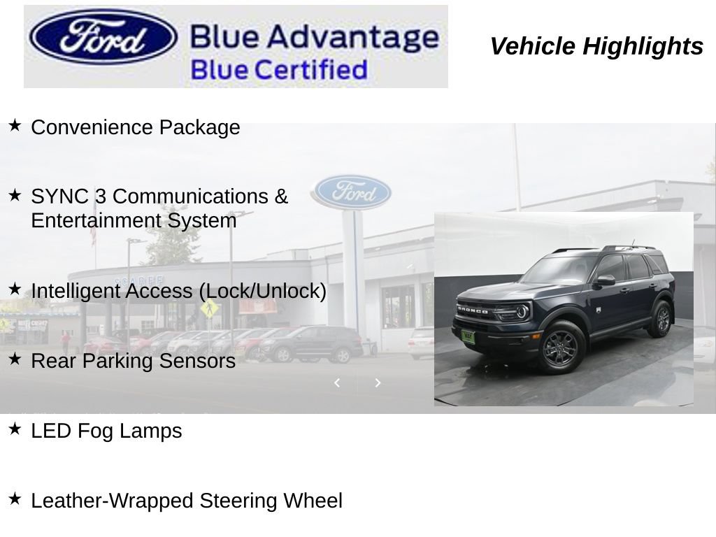 Used 2023 Ford Bronco Sport Big Bend w/ Convenience Package AWD/4WD image 19