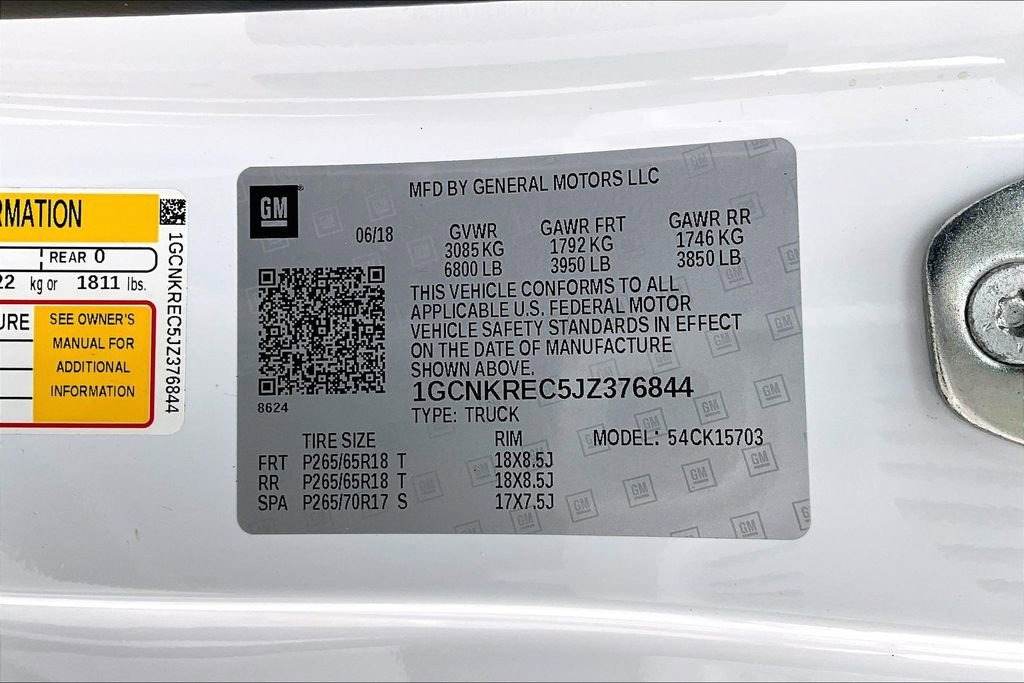 Used 2018 Chevrolet Silverado 1500 LT w/ LT Convenience Package image 19