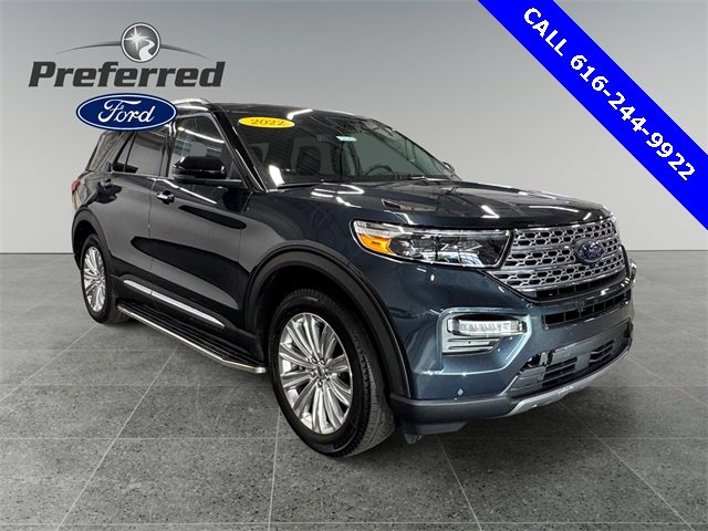 Used 2022 Ford Explorer Limited w/ Hybrid Equipment Group 310A