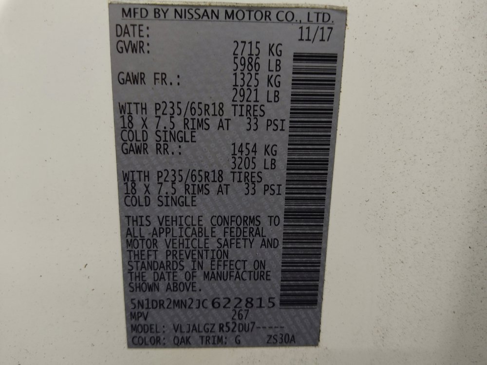Used 2018 Nissan Pathfinder SL FWD image 33