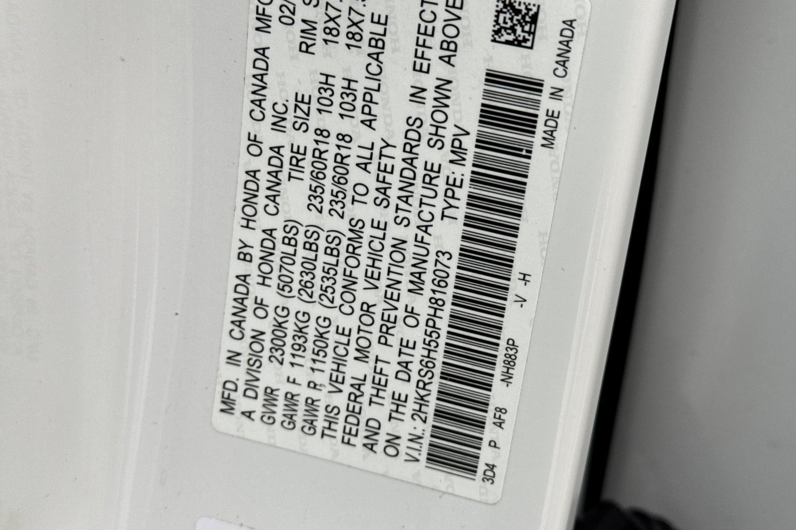 Certified 2023 Honda CR-V Sport image 26