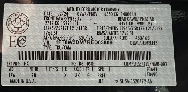 Used 2024 Ford F350 Platinum image 61