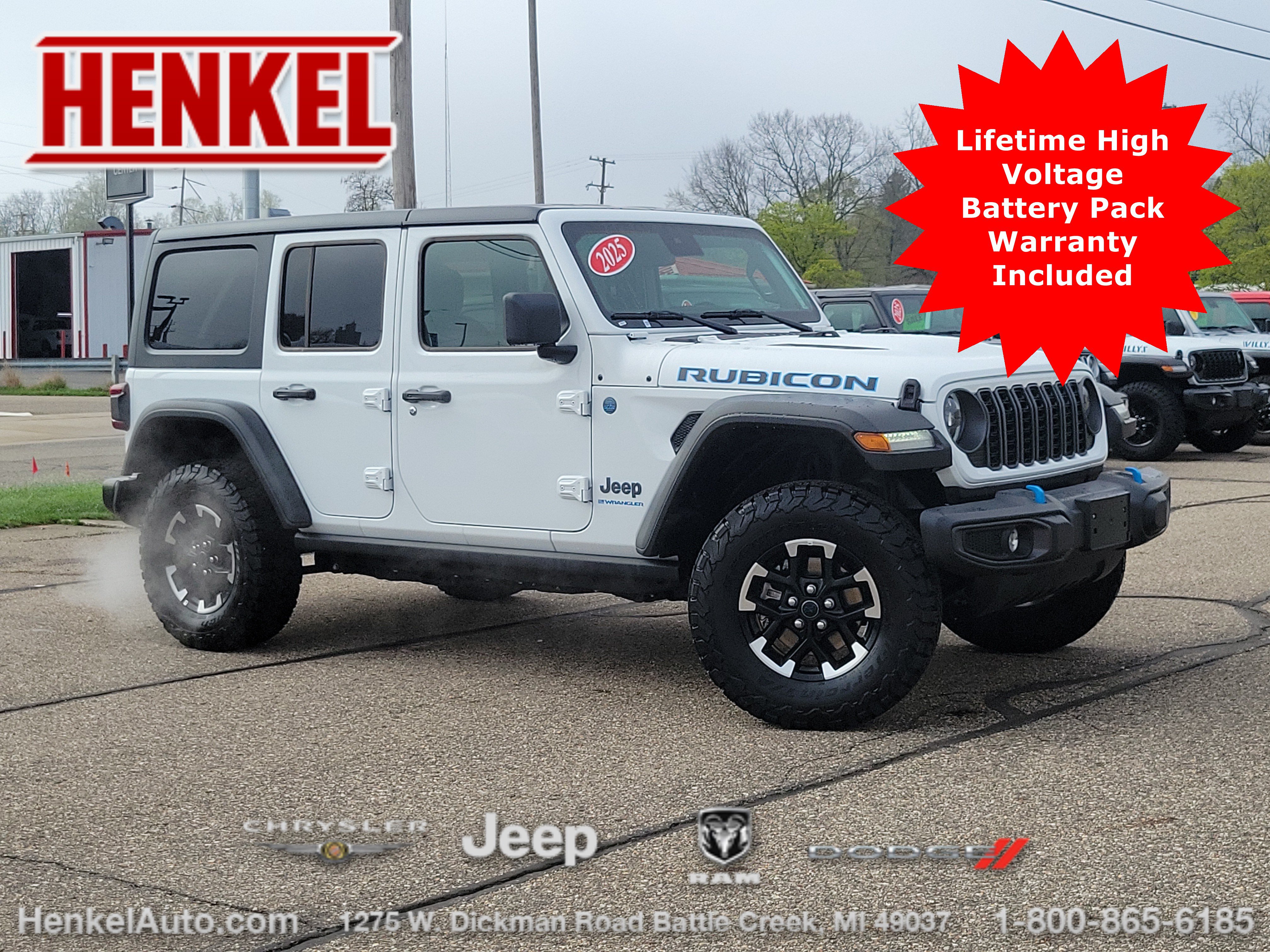 Used 2025 Jeep Wrangler Unlimited Rubicon 4xe w/ Convenience Group