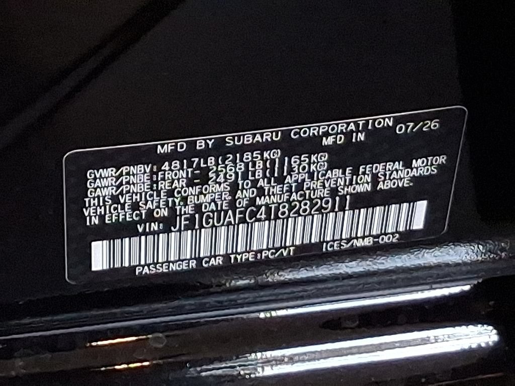 New 2026 Subaru Impreza 2.0i Sport AWD/4WD image 14
