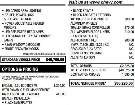 Used 2021 Chevrolet Silverado 1500 LT w/ LPO, Dark Essentials Package image 2