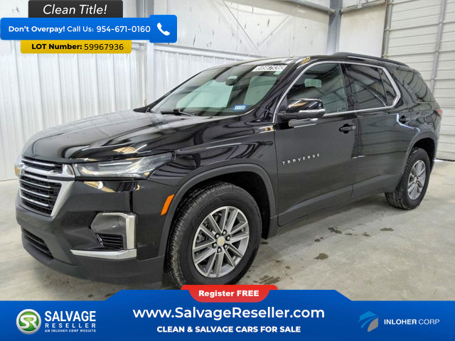 Used 2022 Chevrolet Traverse LT AWD/4WD image 1