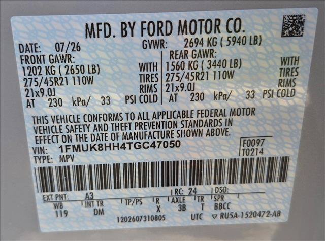 New 2026 Ford Explorer Platinum AWD/4WD image 16