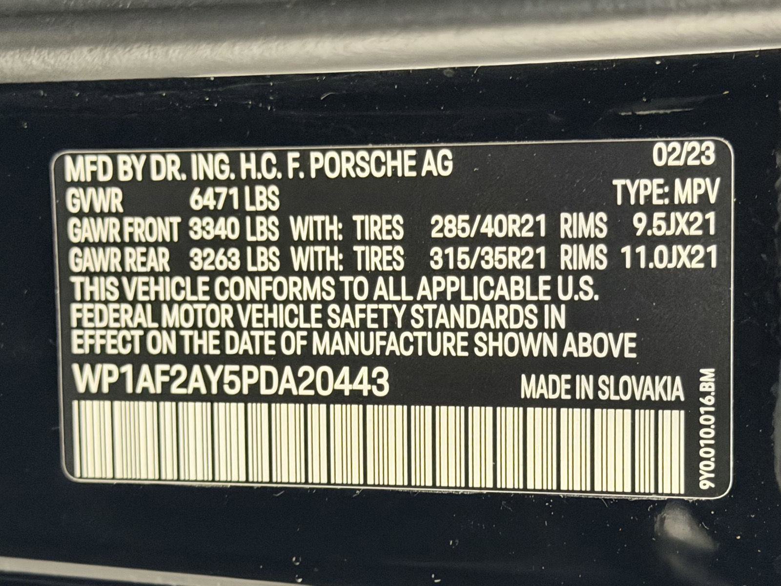 Certified 2023 Porsche Cayenne Turbo image 26