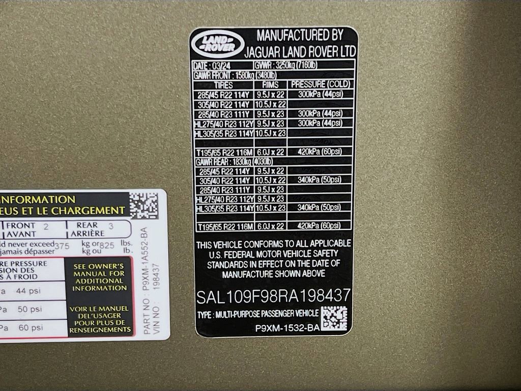 Used 2024 Land Rover Range Rover Sport SV Edition One Carbon Bronze AWD/4WD image 34