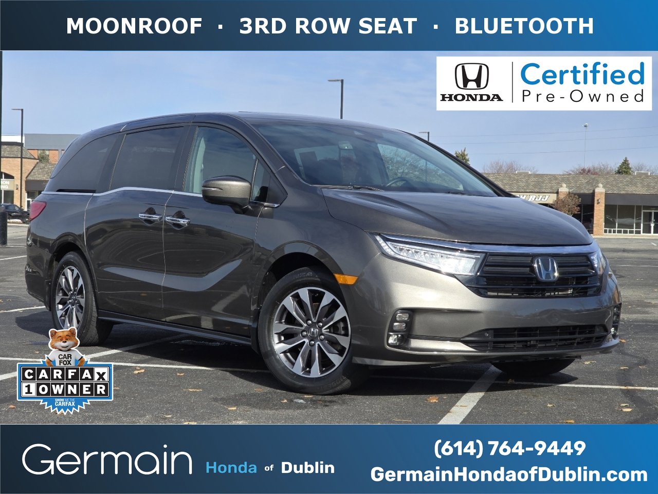 Certified 2023 Honda Odyssey EX-L