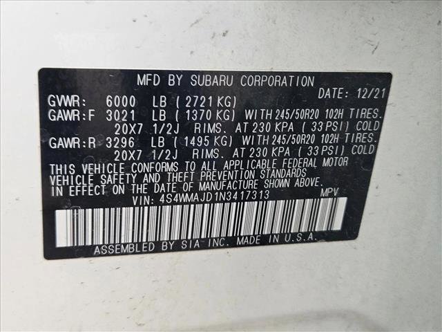 Used 2022 Subaru Ascent Onyx Edition image 29