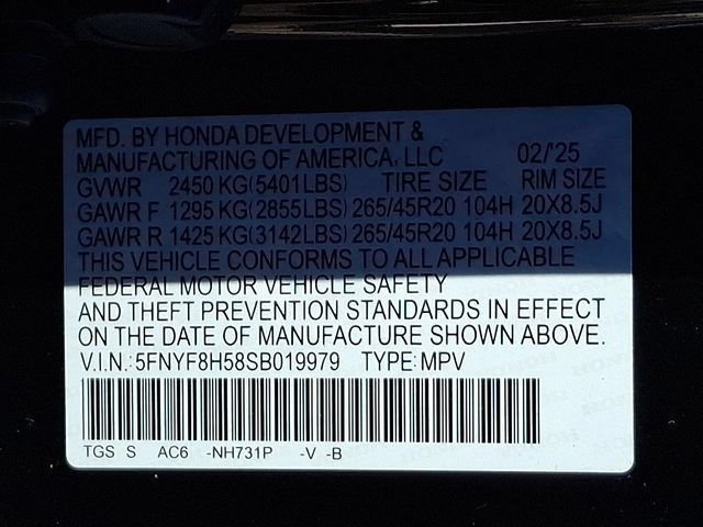 Used 2025 Honda Passport EX-L image 34