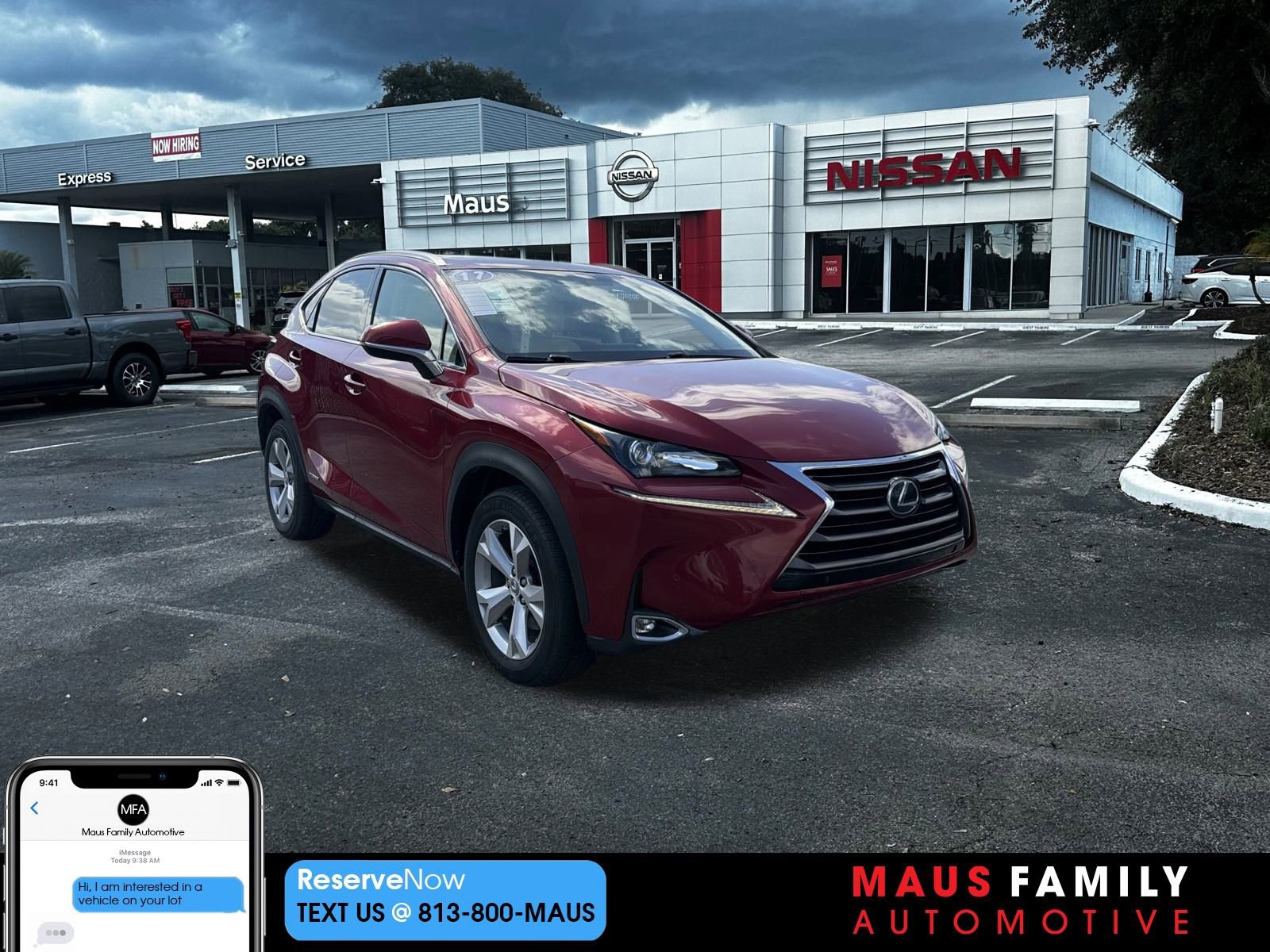 Used 2017 Lexus NX 300h AWD