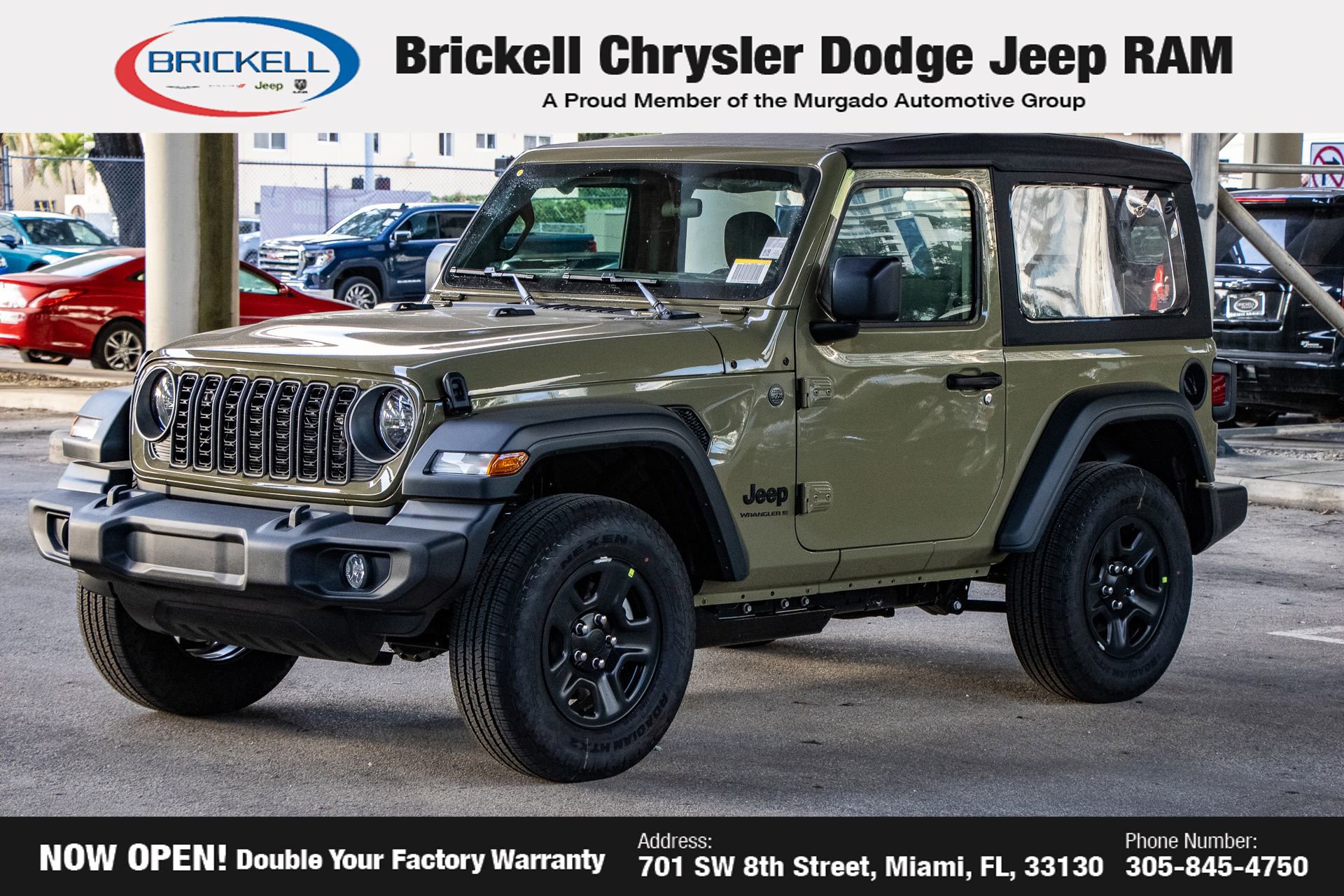 New 2026 Jeep Wrangler Sport image 1