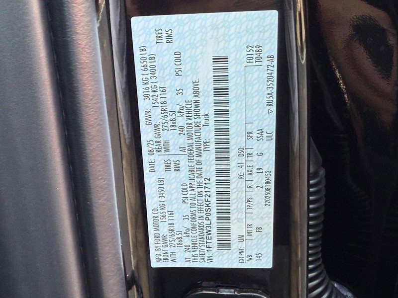 New 2025 Ford F150 XLT w/ Equipment Group 302A MID image 17