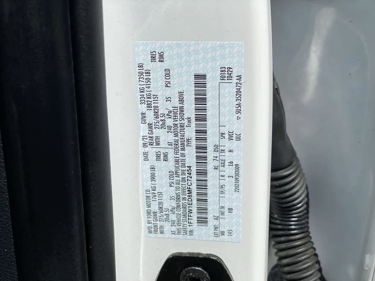 Used 2021 Ford F150 Lariat w/ Max Trailer Tow Package AWD/4WD image 28