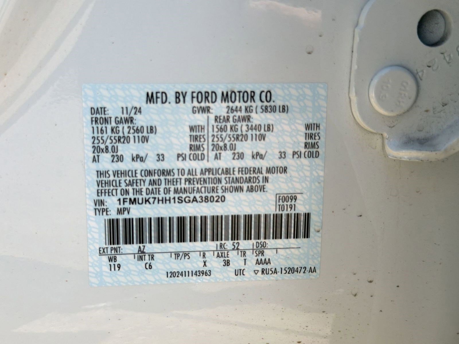 Certified 2025 Ford Explorer Platinum RWD image 20