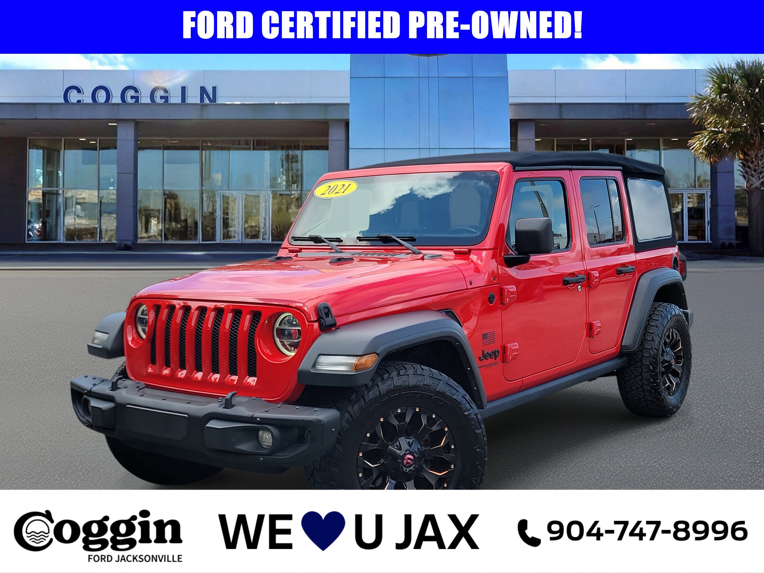Used 2021 Jeep Wrangler Unlimited Sport