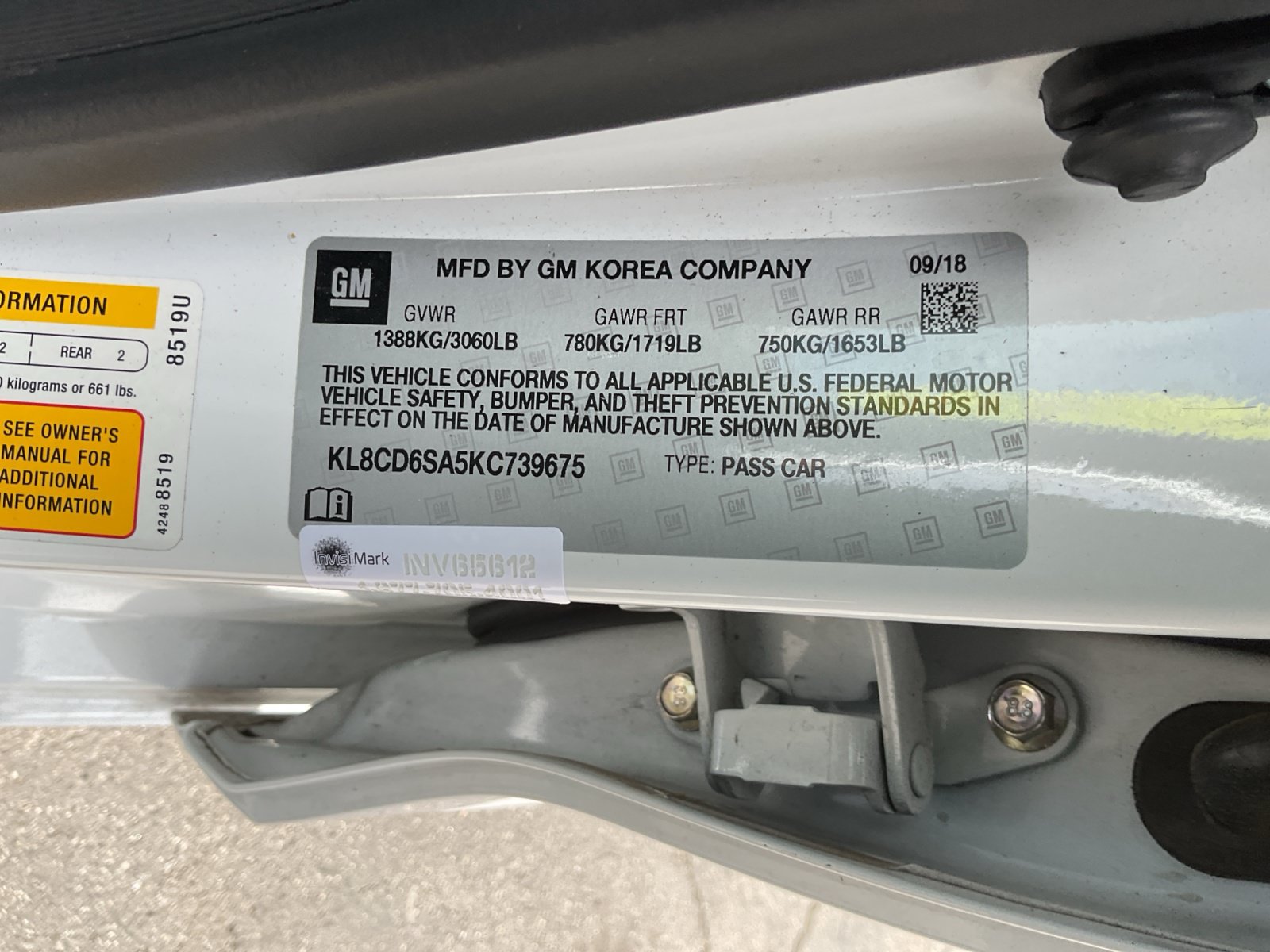 Used 2019 Chevrolet Spark LT FWD image 27