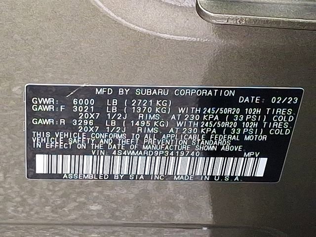 Used 2023 Subaru Ascent Limited w/ Technology Package image 28