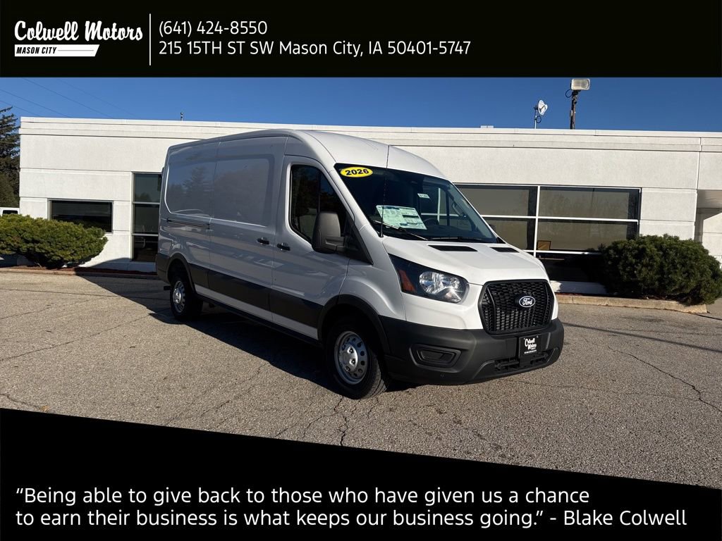 New 2026 Ford Transit 250 148 Medium Roof Extended AWD w/ Load Area Protection Package