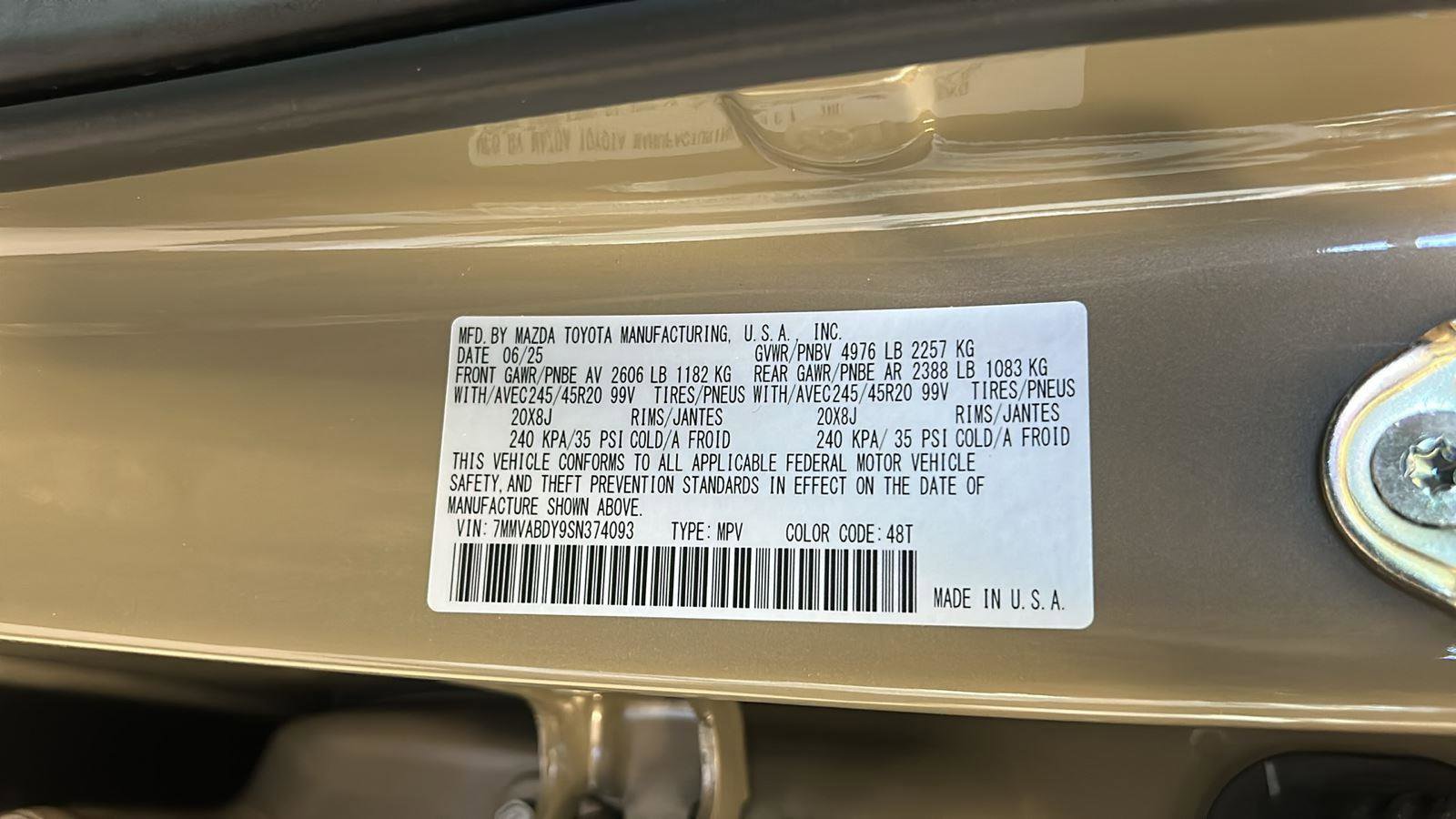 New 2025 MAZDA CX-50 AWD 2.5 Turbo w/ Cargo Package image 33