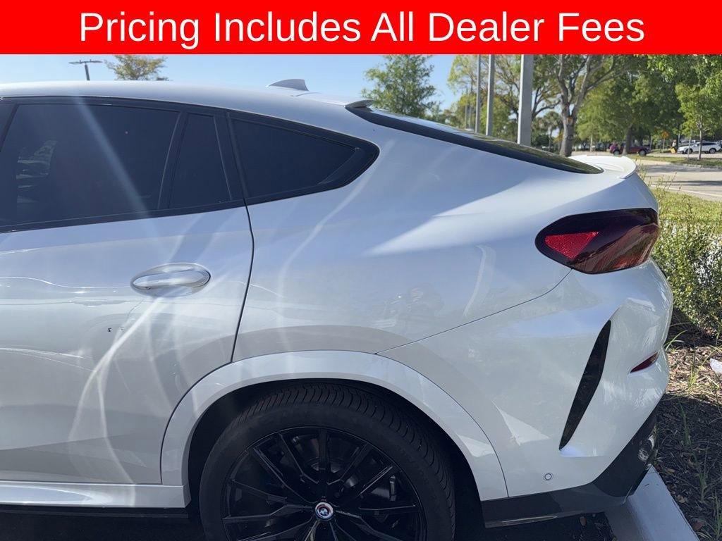 Used 2023 BMW X6 M50i w/ Executive Package AWD/4WD image 7
