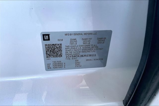 Used 2018 Cadillac Escalade Premium Luxury w/ LPO, Radiant Package AWD/4WD image 14