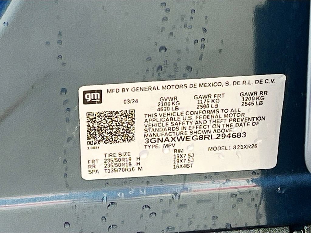 Used 2024 Chevrolet Equinox RS w/ LPO, Floor Liner Package AWD/4WD image 33