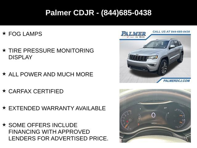 Used 2016 Jeep Grand Cherokee Limited 75th Anniversary image 24