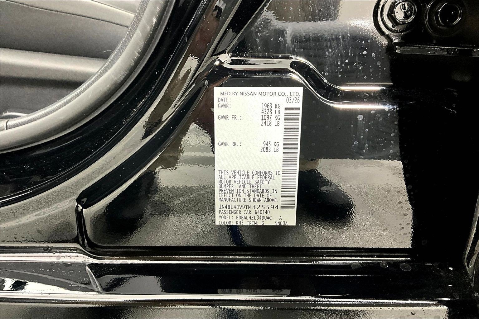 New 2026 Nissan Altima 2.5 SV image 21