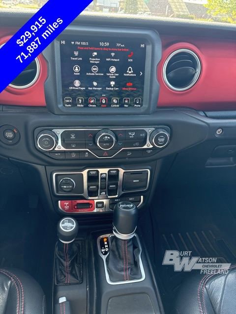 Used 2018 Jeep Wrangler Unlimited Rubicon w/ Dual Top Group AWD/4WD image 29