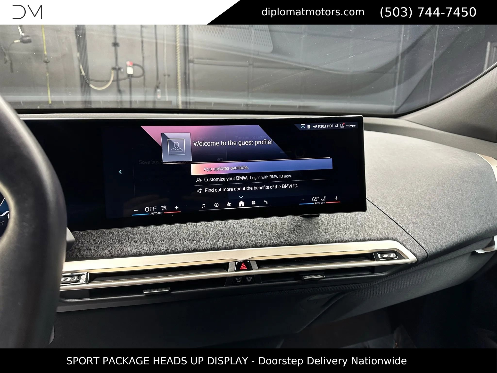 Used 2025 BMW iX xDrive50 w/ Sport Package image 34