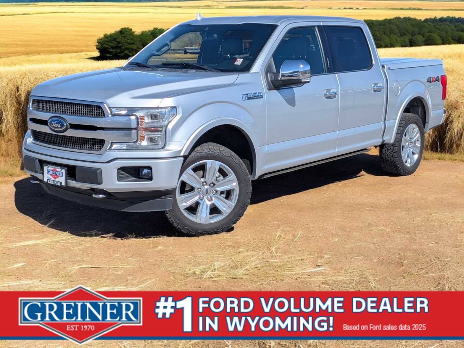 Certified 2019 Ford F150 Platinum image 1