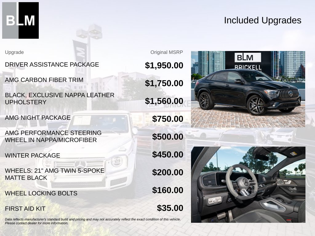 Used 2024 Mercedes-Benz GLE 53 AMG 4MATIC Coupe w/ Driver Assistance Package image 9
