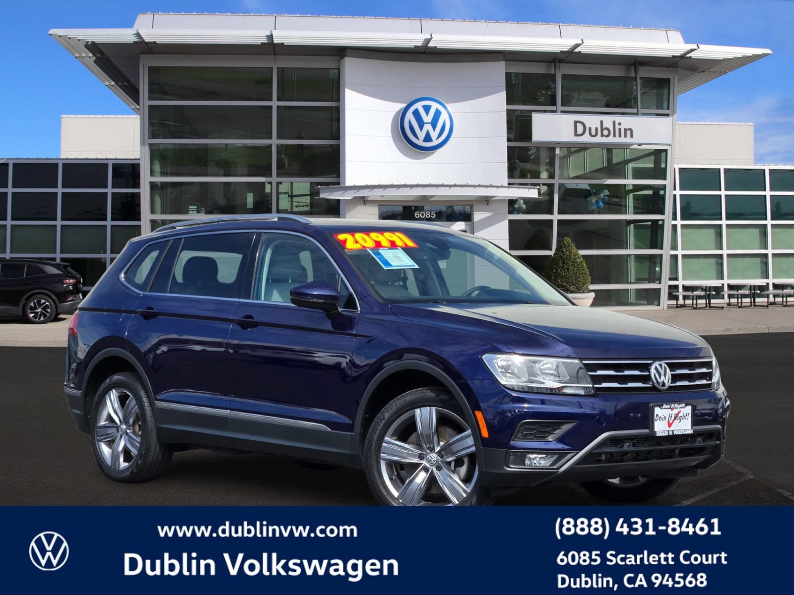 Used 2021 Volkswagen Tiguan SEL