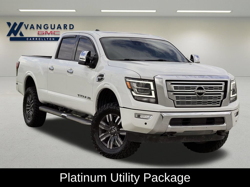 Used 2023 Nissan Titan Platinum Reserve w/ Moonroof Package AWD/4WD image 2
