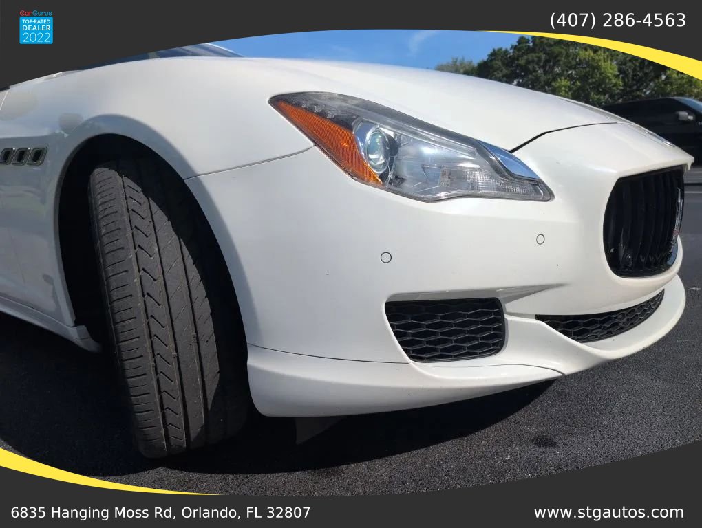Used 2016 Maserati Quattroporte GTS RWD image 34