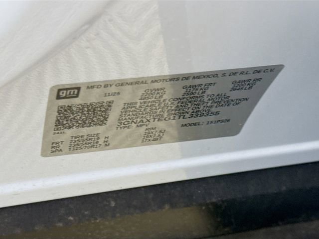 New 2026 Chevrolet Equinox RS w/ Convenience Package III image 34