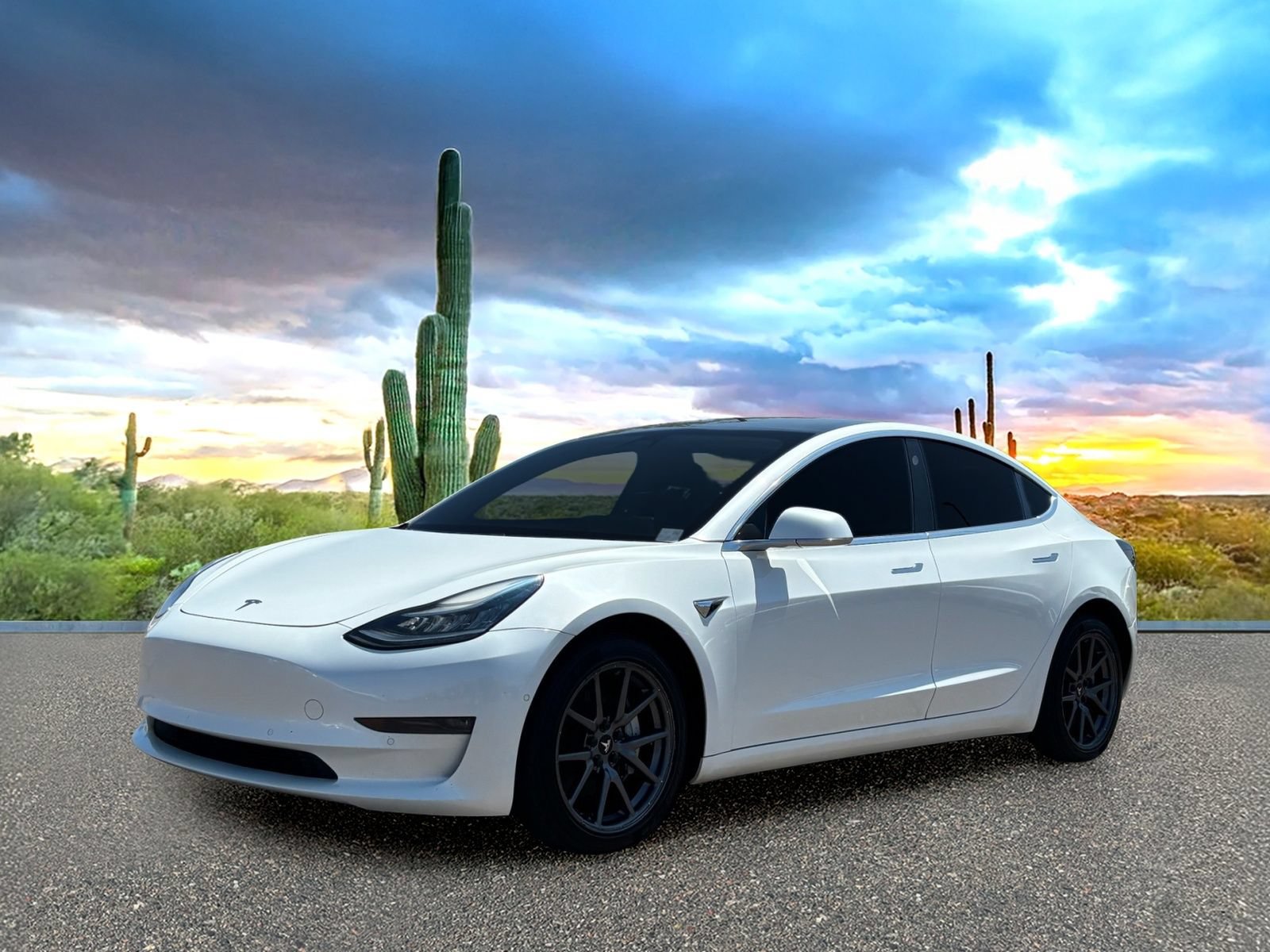 Used 2019 Tesla Model 3 Long Range AWD/4WD image 2
