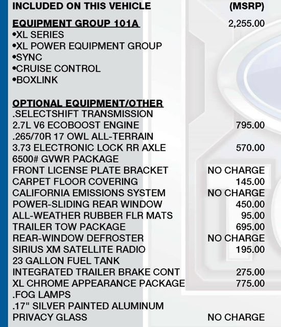 Used 2015 Ford F150 XL w/ Equipment Group 101A Mid AWD/4WD image 21