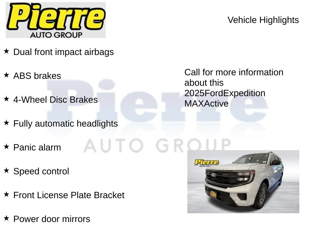 Certified 2025 Ford Expedition Max Active AWD/4WD image 22