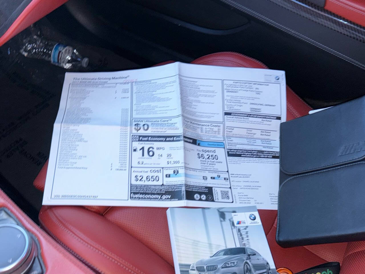 Used 2017 BMW M6 Gran Coupe RWD image 52