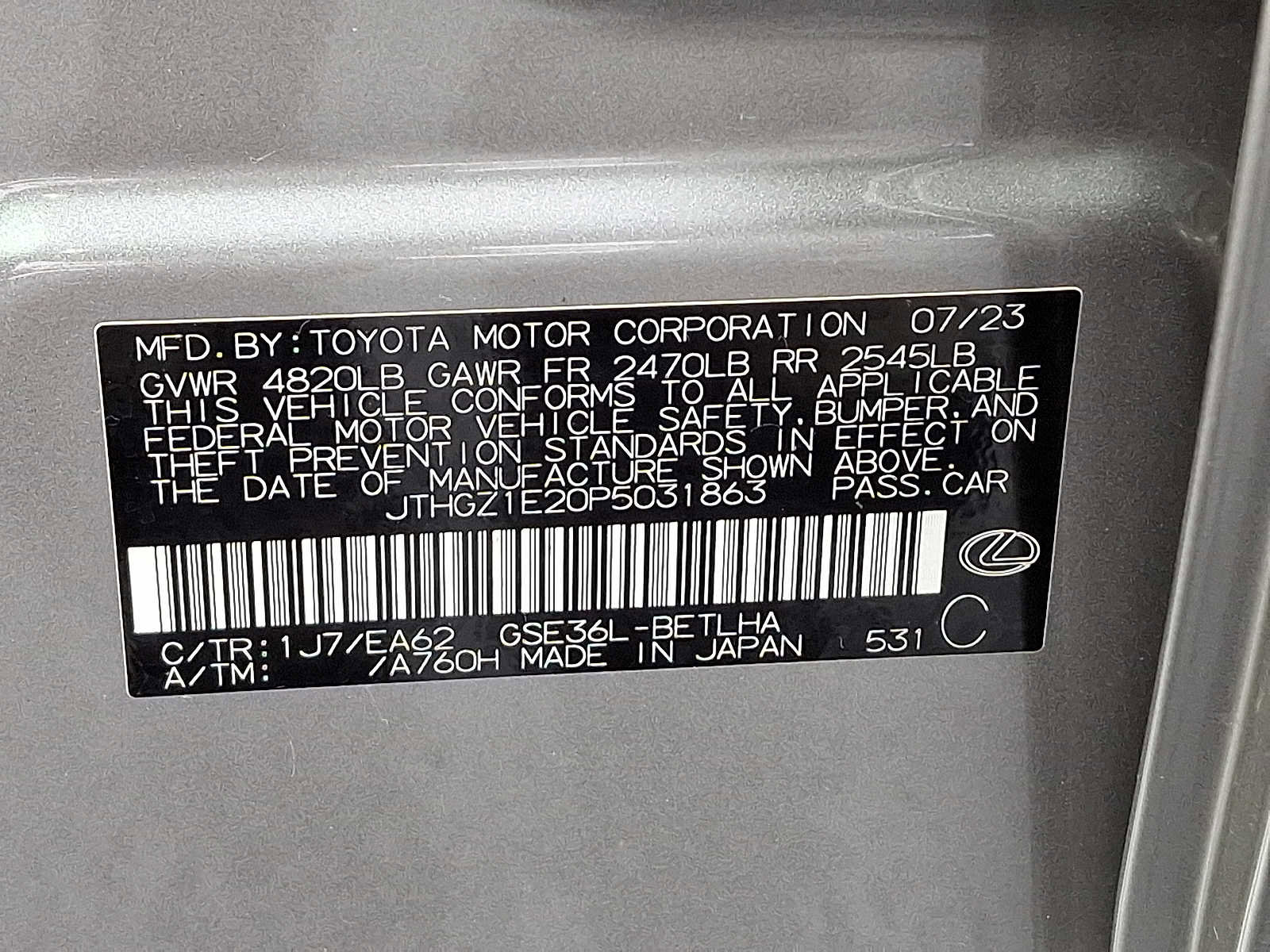 Used 2023 Lexus IS 350 F Sport w/ Memory Package image 27