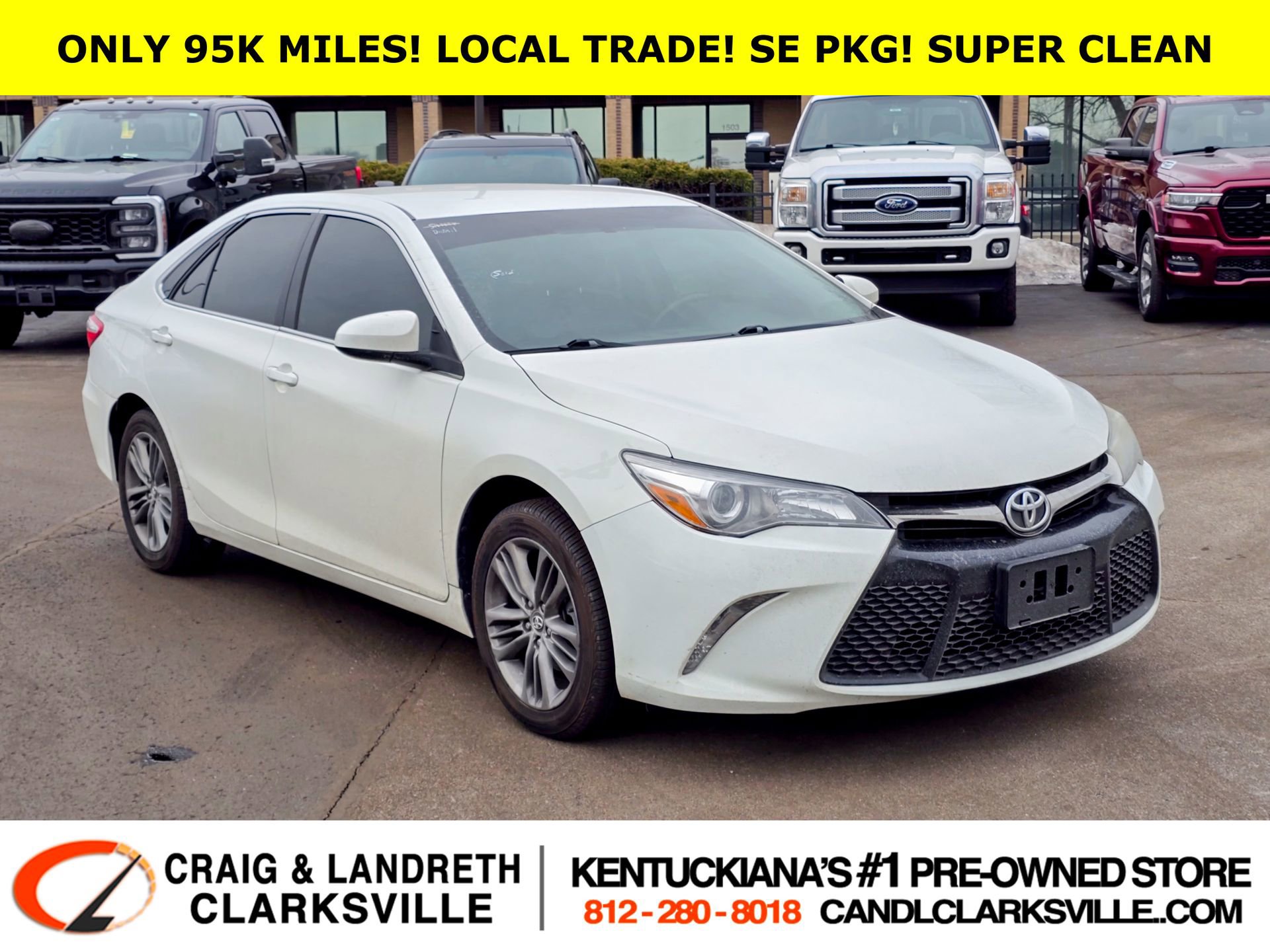 Used 2017 Toyota Camry SE image 1