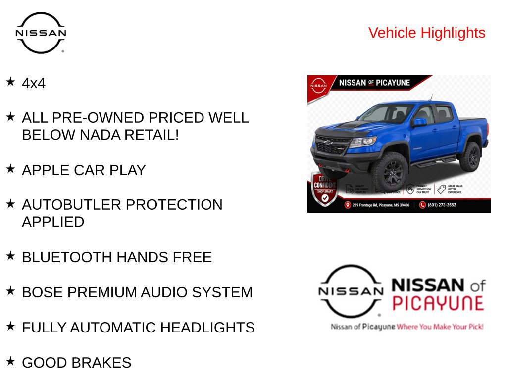 Used 2019 Chevrolet Colorado ZR2 w/ ZR2 Dusk Special Edition AWD/4WD image 11