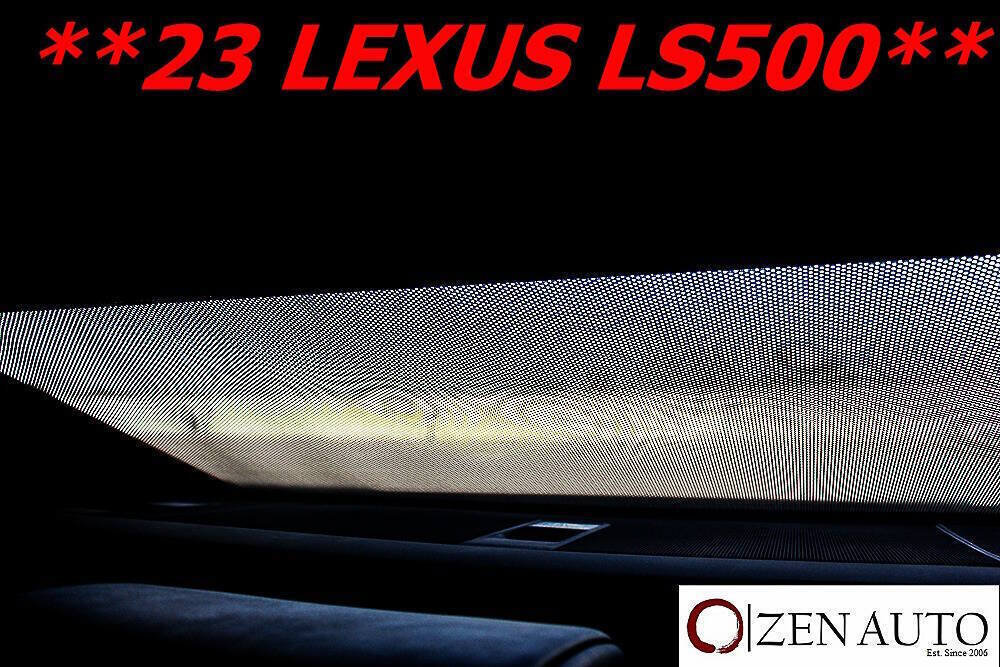 Used 2023 Lexus LS 500 w/ Accessory Package (Z1) RWD image 35