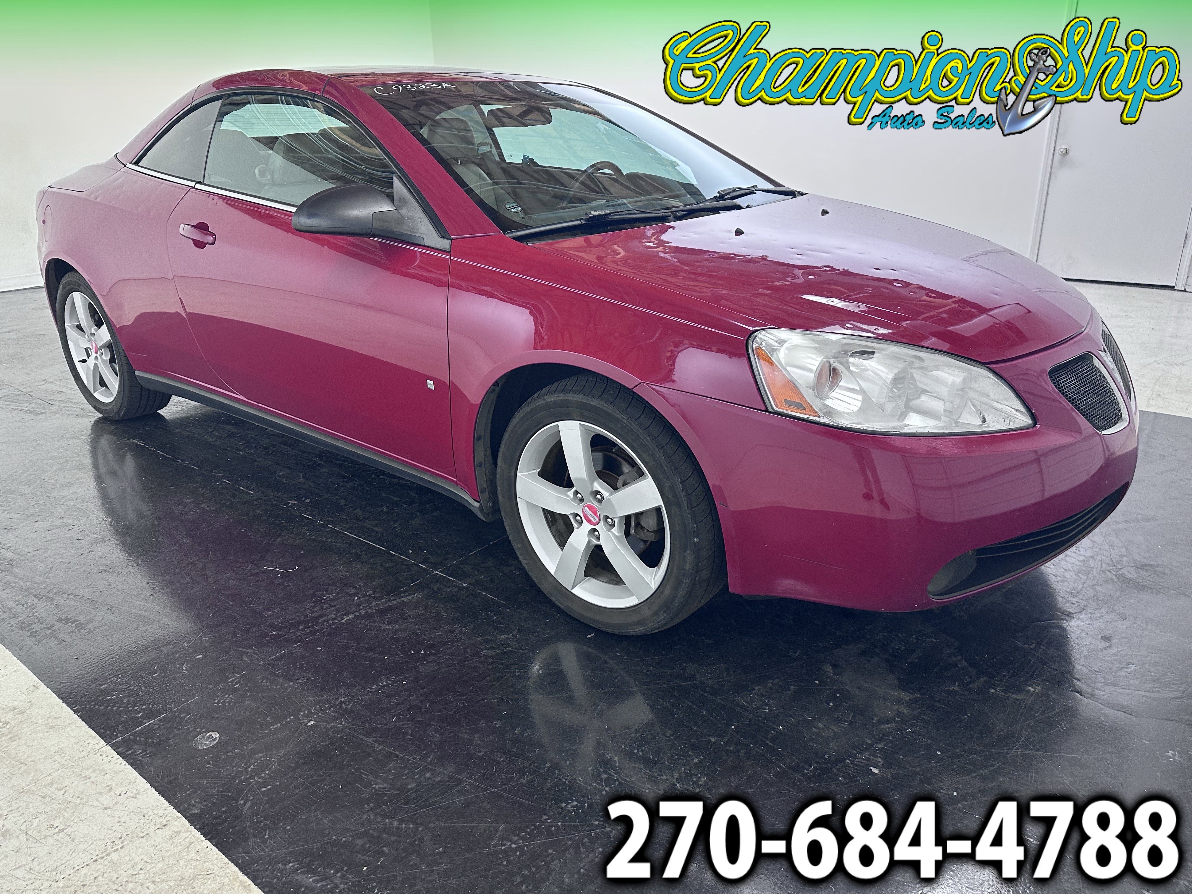 Used 2007 Pontiac G6 GT w/ Premium Package